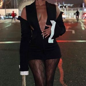 LIONNE Clothing cleopatra blazer dress